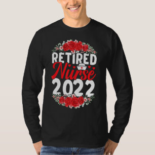 Pension Nurse 2022 Sjuksköterska, pensionerad sjuk T Shirt