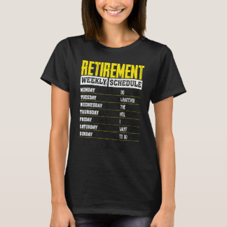 Pension nuvarande Pension-planerad Party-gea T Shirt