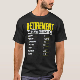 Pension nuvarande Pension-planerad Party-gea T Shirt