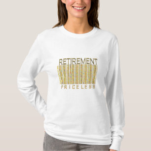 "Pension - obetalbar" Barcodeskjorta Tee Shirt