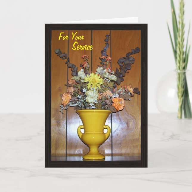 Pension Önskemål Kort (Framsida)