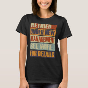 Pension Outfit Manar Pappa Retiring Party Humor T Shirt