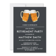 Pension Party Beer Cheers