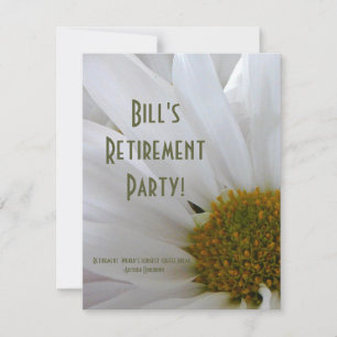 Pension-Party-Daisy+Humor-citat Inbjudningar