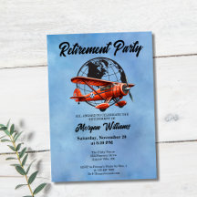 Pension Party Globe Travel Flygplan Ställe
