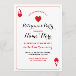 Pension Party Hearts spelkort Vegas Inbjudan