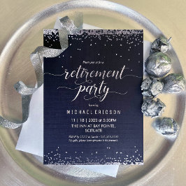 Pension Party Inbjudan, Elegant Firande Inbjudningar