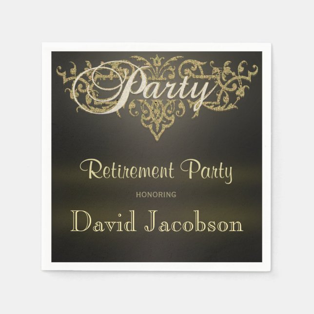 Pension Party Napkins Pappersservett (Framsidan)
