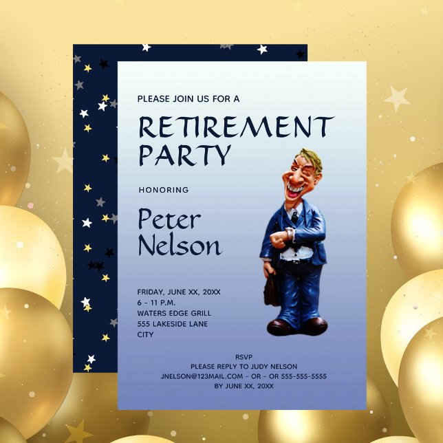 Pension Party, Roligt, inbjudan (Skapare uppladdad)