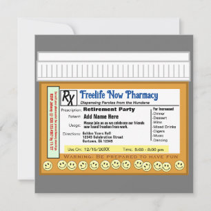 Pension Party RX för Roligt Inbjudningar