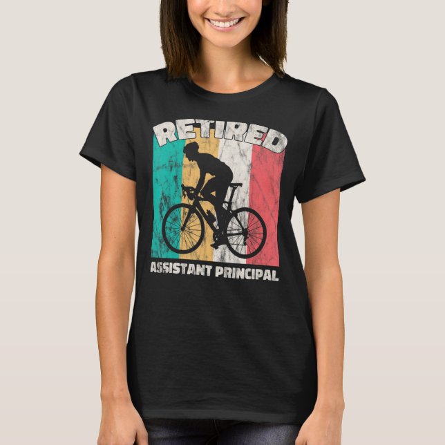 Pension, pensionerad assistent t shirt (Framsida)