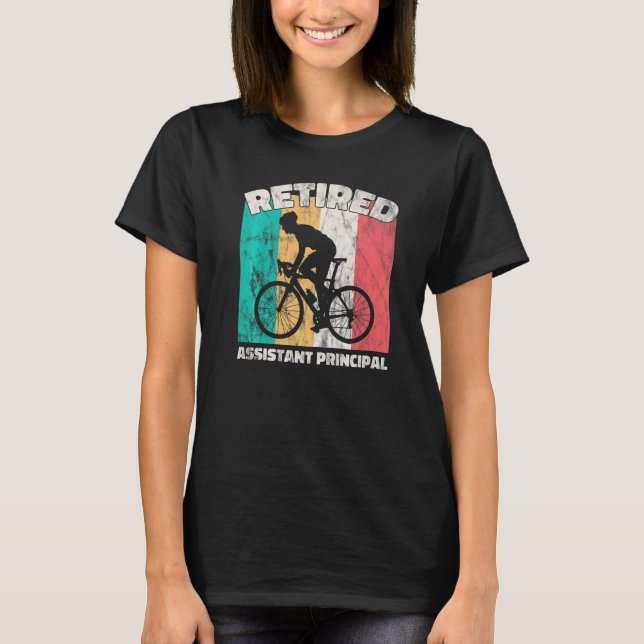 Pension, pensionerad assistent t shirt (Framsida)
