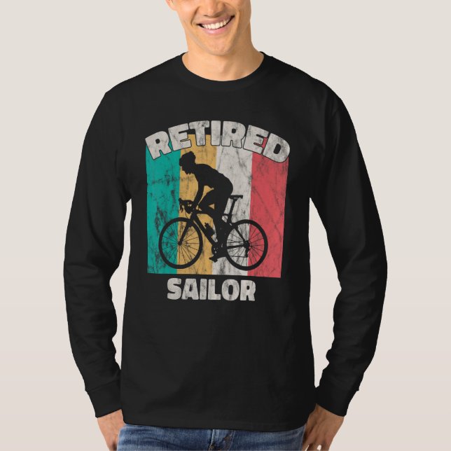 Pension pensionerad sjöman t shirt (Framsida)