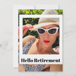 Pension Photo Ram Hej Modern Chic Inbjudningar
