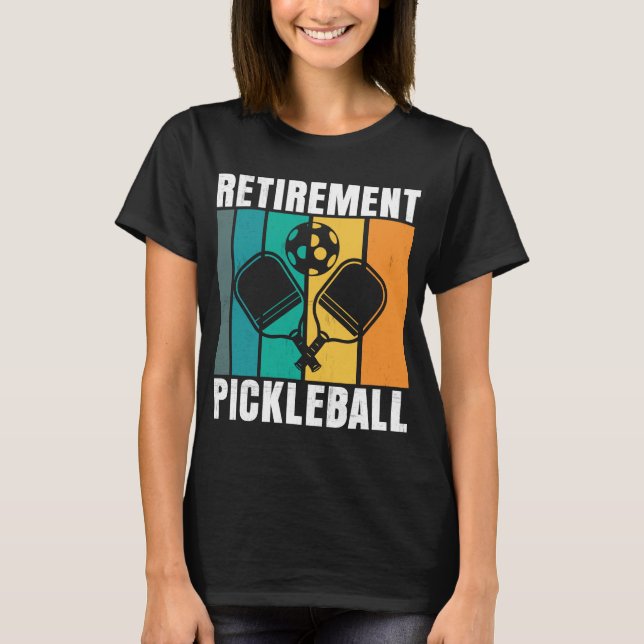 Pension pickleball t shirt (Framsida)