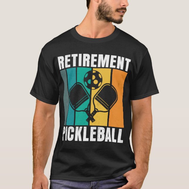 Pension pickleball t shirt (Framsida)