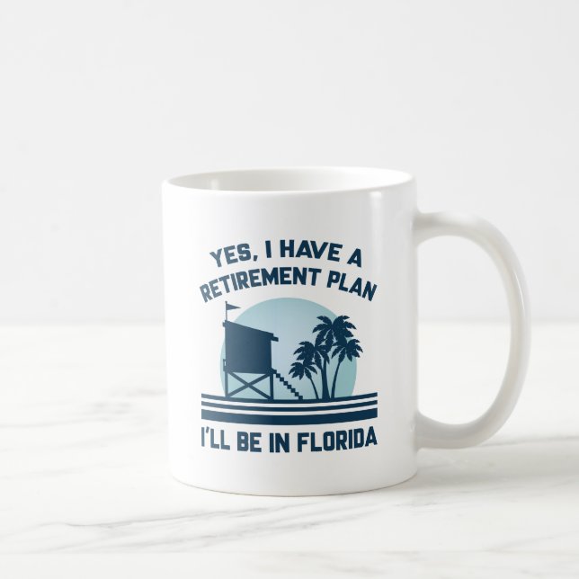 Pension Plan Florida Kaffemugg (Höger)