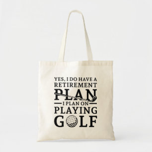Pension Plan Golf Tygkasse