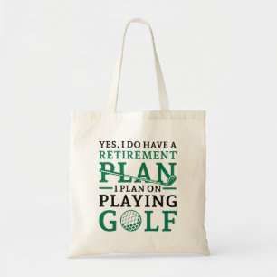 Pension Plan Golf Tygkasse