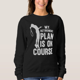 Pension Plan Retrött Tennis Player Coach T Shirt