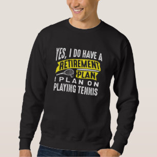 Pension Plan Tennis Lång Ärmad Tröja