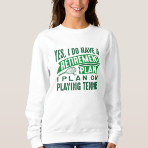 Pension Plan Tennis T Shirt
