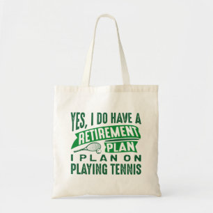 Pension Plan Tennis Tygkasse