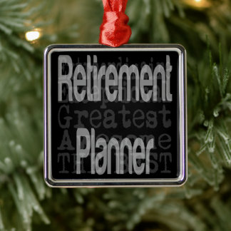 Pension Planner Extraordinaire Julgransprydnad Metall