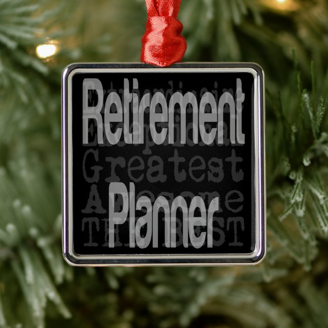Pension Planner Extraordinaire Julgransprydnad Metall (Träd)