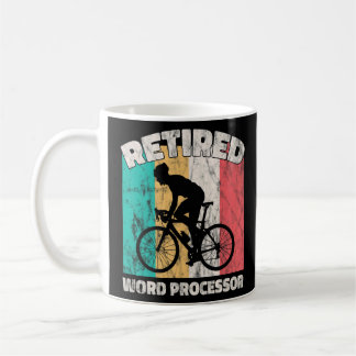 Pension-processorn Ord, trötta Kaffemugg