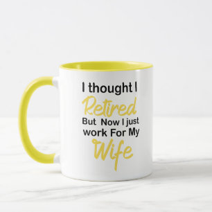 Pension Retiree Humor Make-frun, I Mugg