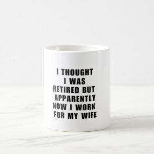 Pension Retiree Humor Make-frun Kaffemugg
