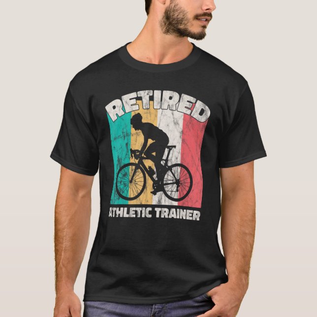 Pension Retrött Athletic Trainer T Shirt (Framsida)