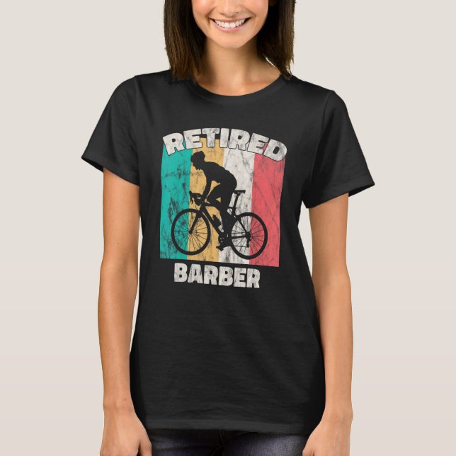 Pension Retrött Barber T Shirt (Framsida)