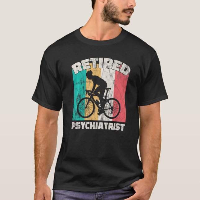 Pension Retrött Psychiatrist T Shirt (Framsida)