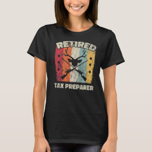 Pension Retrött skatteutredare T Shirt