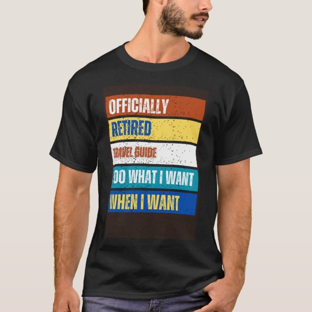 Pension Retrött Travel Gu T Shirt (Framsida)