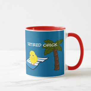 PENSION: Roligten Beach - Indragen Chick Mugg