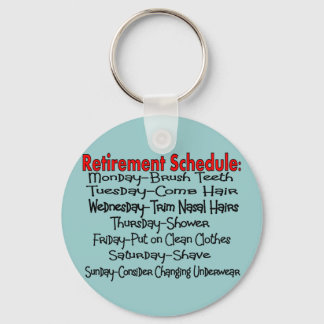 "Pension Schedule" - Ljunygåvor Nyckelring