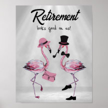 Pension ser bra ut på oss! Chic Classy Flamingo