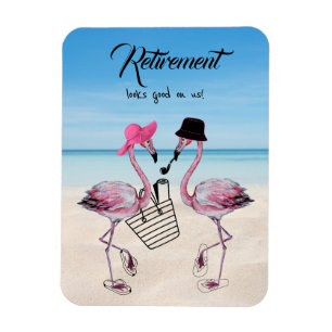 Pension ser bra ut på oss! Flamingo på Beach Magnet