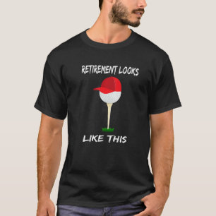 Pension ser ut som Golfing-apparaten Golf B T Shirt