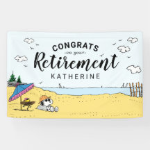 Pension | Snoopy & Woodstock på Beach Banne