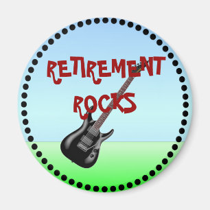 Pension Sten med Svarta Ram Magnet