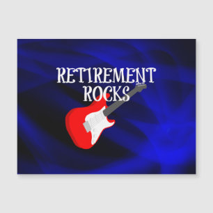 Pension Sten, röd och vit gitarr