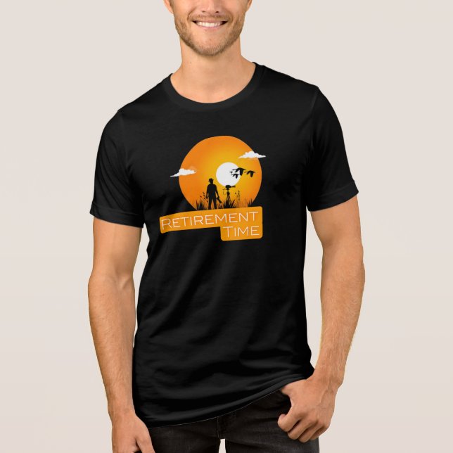 Pension sunset t shirt (Framsida)
