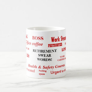 Pension Swear Ord Funny Pension Gift Joke Kaffemugg
