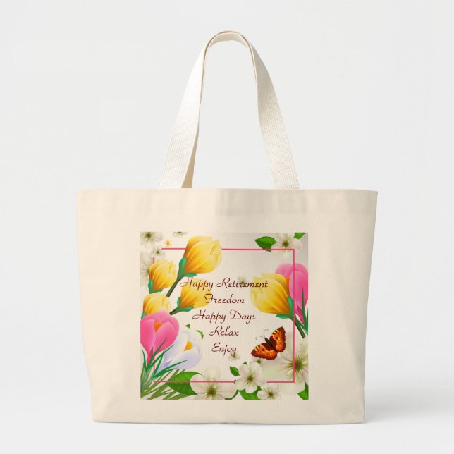 Pension Tote Bag Jumbo Tygkasse (Framsidan)