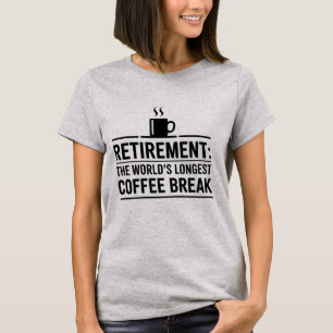 Pension: Världens längsta kaffebrusande brant T Shirt