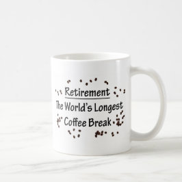 Pension: Världens längsta kaffebrytning Kaffemugg